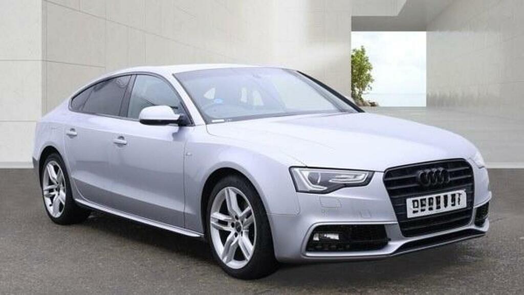 Audi A5 2.0 Tdi S Line Sportback Euro 6 Ss Silver