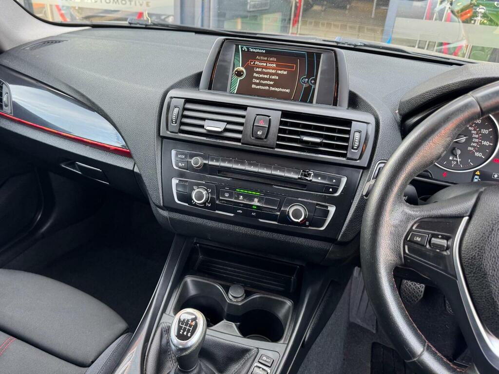 BMW 1 Series 2.0 116D Sport Euro 5 Ss Black #4