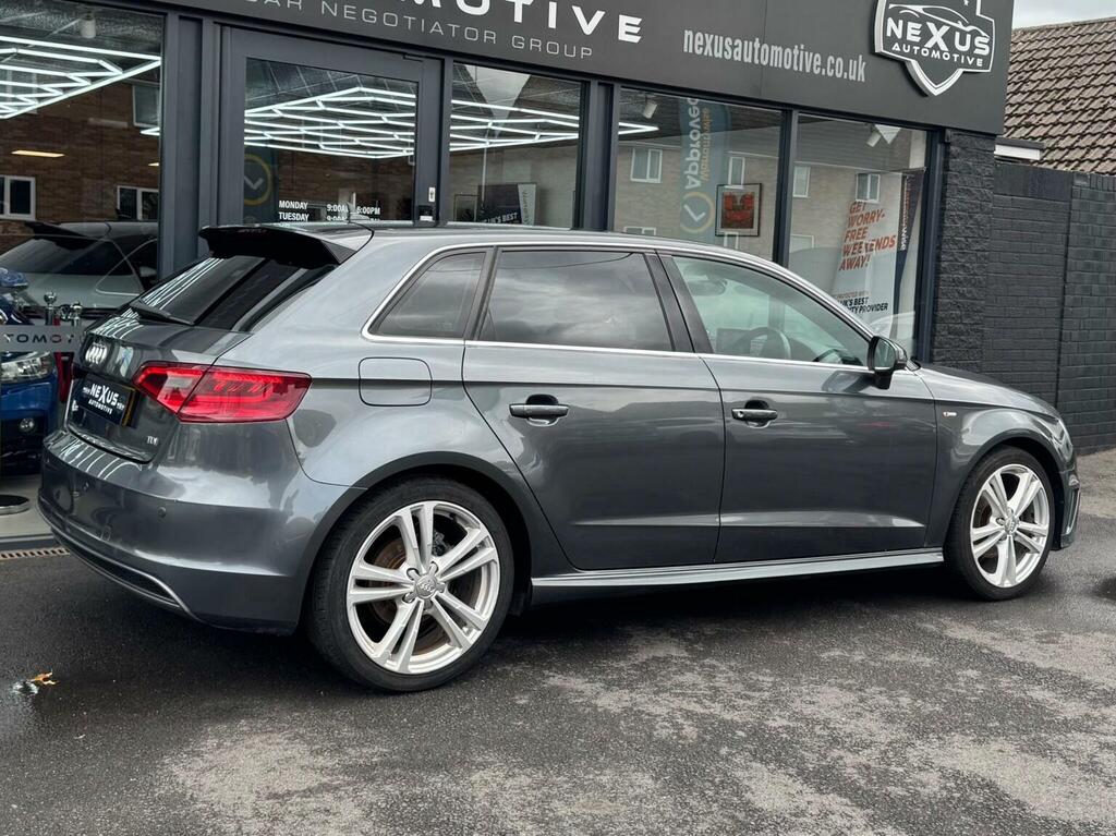 Audi A3 2.0 Tdi S Line Sportback Quattro Euro 6 Ss Grey #3