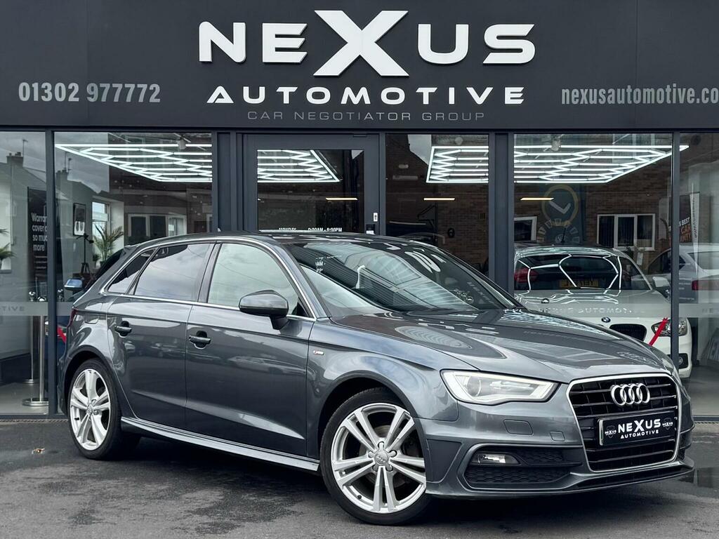 Audi A3 2.0 Tdi S Line Sportback Quattro Euro 6 Ss Grey