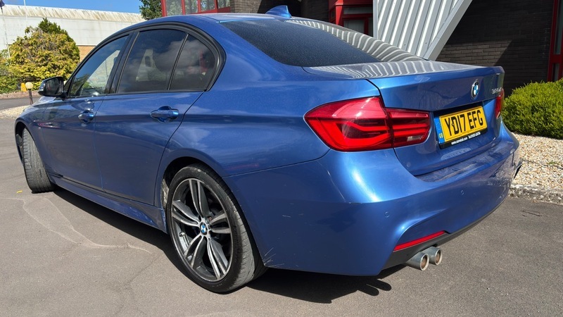 BMW 3 Series 320D M Sport Blue #3