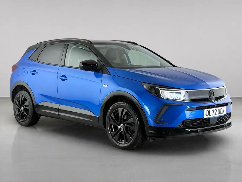 Vauxhall Grandland 1.2 Turbo Gs Line Euro 6 Ss DL72UDN Blue
