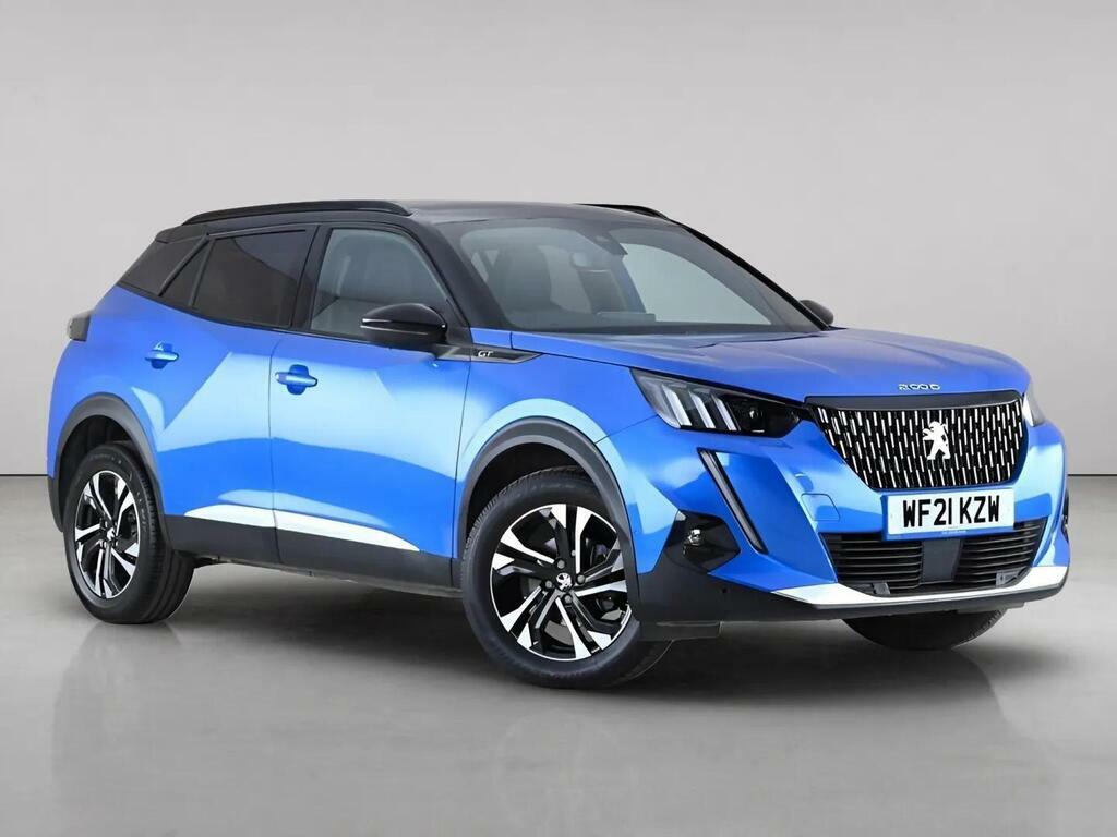 Peugeot 2008 1.2 Puretech Gt Euro 6 Ss WF21KZW Blue