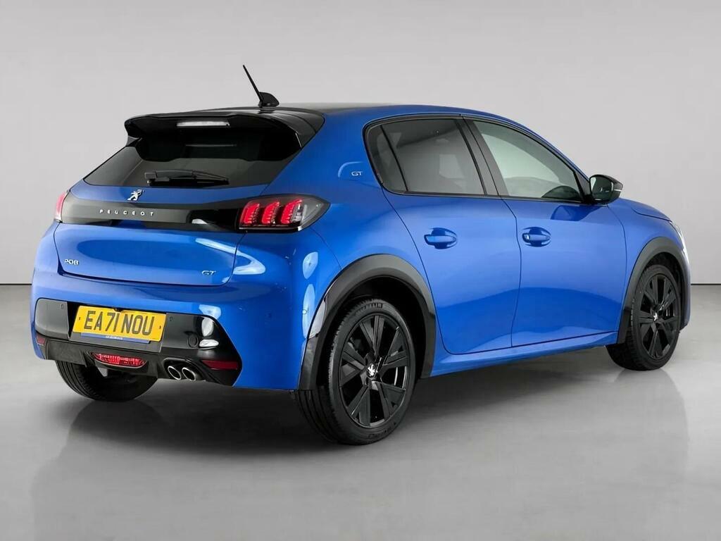 Peugeot 208 1.2 Puretech Gt Premium Eat Euro 6 Ss EA71NOU Blue #6