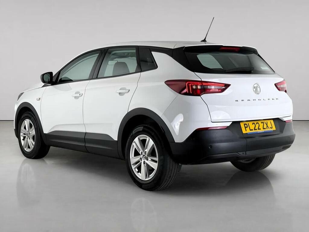 Vauxhall Grandland 1.2 Turbo Se Euro 6 Ss PL22ZXJ White #4