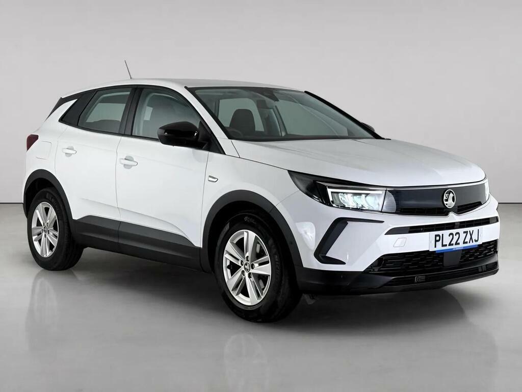 Vauxhall Grandland 1.2 Turbo Se Euro 6 Ss PL22ZXJ White