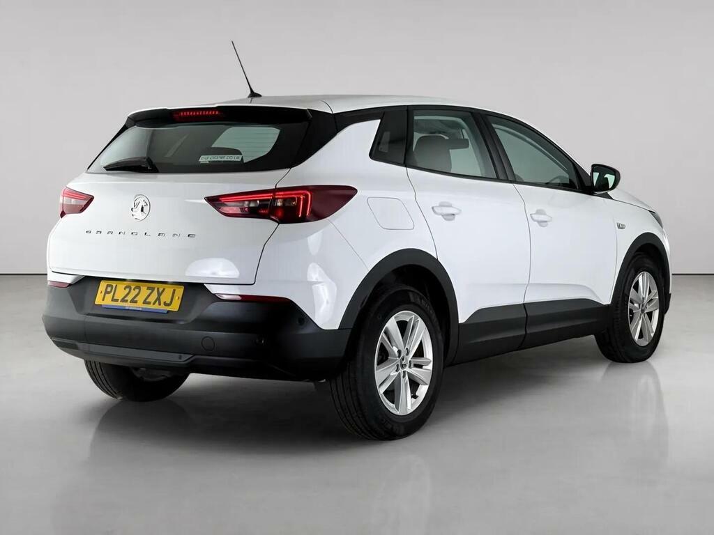 Vauxhall Grandland 1.2 Turbo Se Euro 6 Ss PL22ZXJ White #6