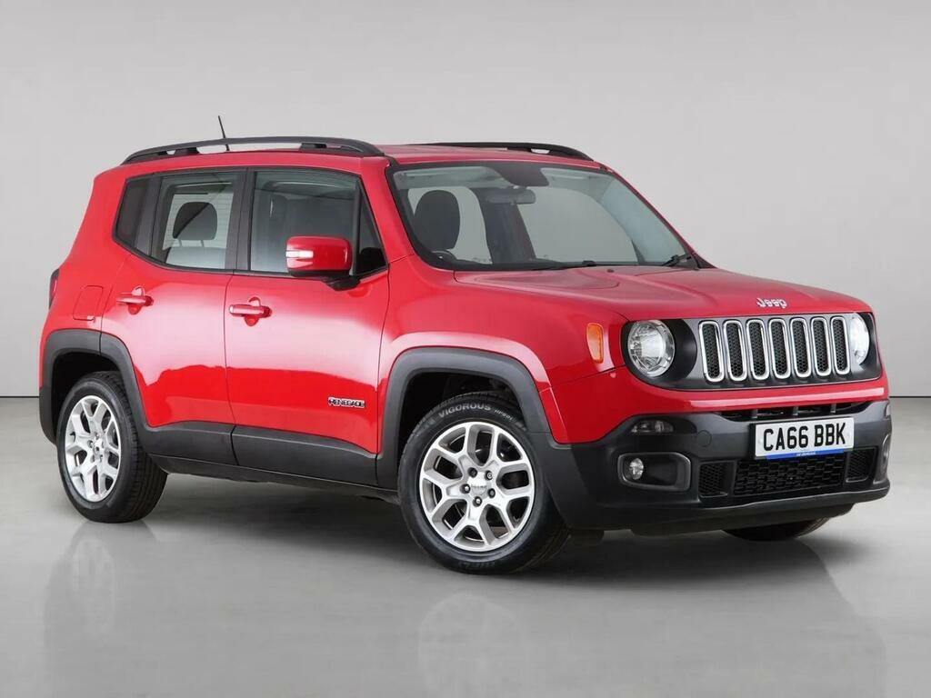 Jeep Renegade 1.6 Multijetii Longitude Euro 6 Ss Red