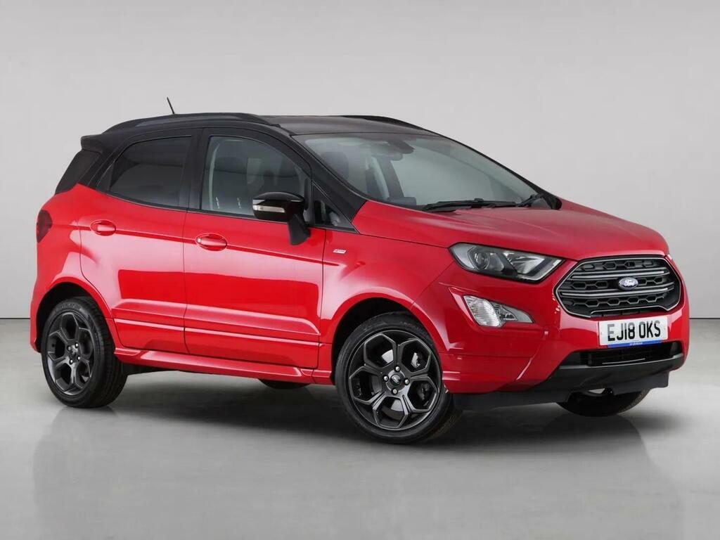 Ford Ecosport 1.0T Ecoboost St-line Euro 6 Ss EJ18OKS Red