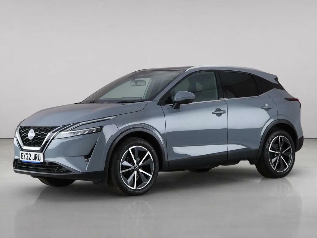 Nissan Qashqai 1.3 Dig-t Mhev Tekna Xtron Euro 6 Ss EY22JRU Grey #2