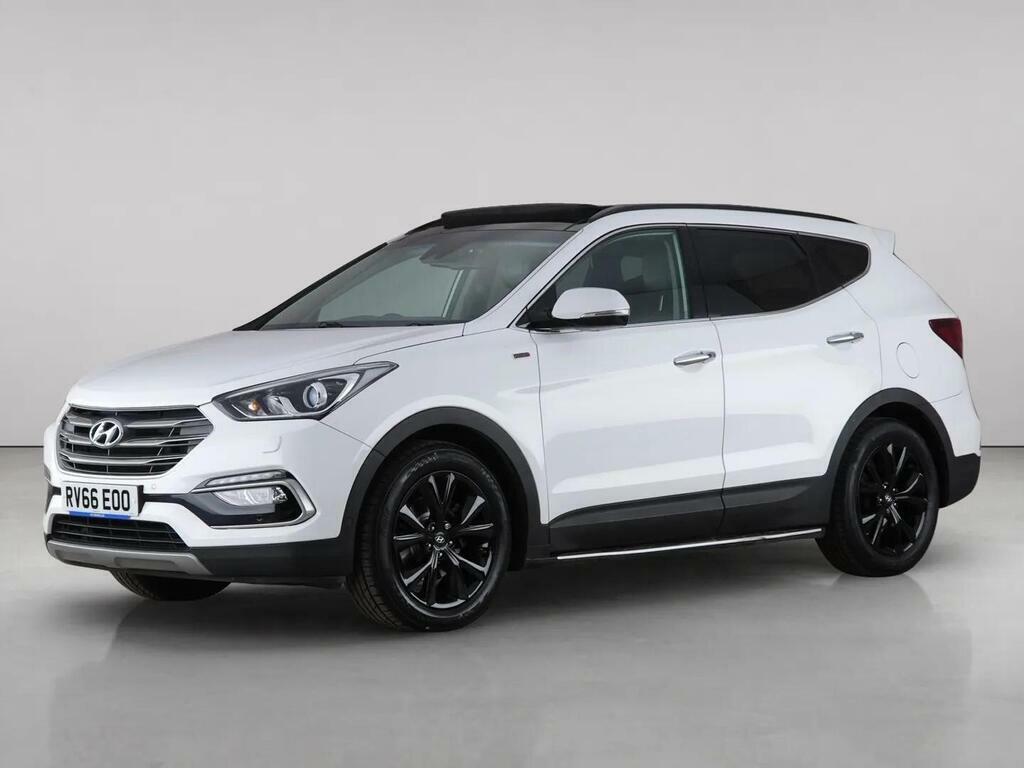 Hyundai Santa Fe 2.2 Crdi Blue Drive Wiggins Edition 4Wd Euro RV66EOO White #2