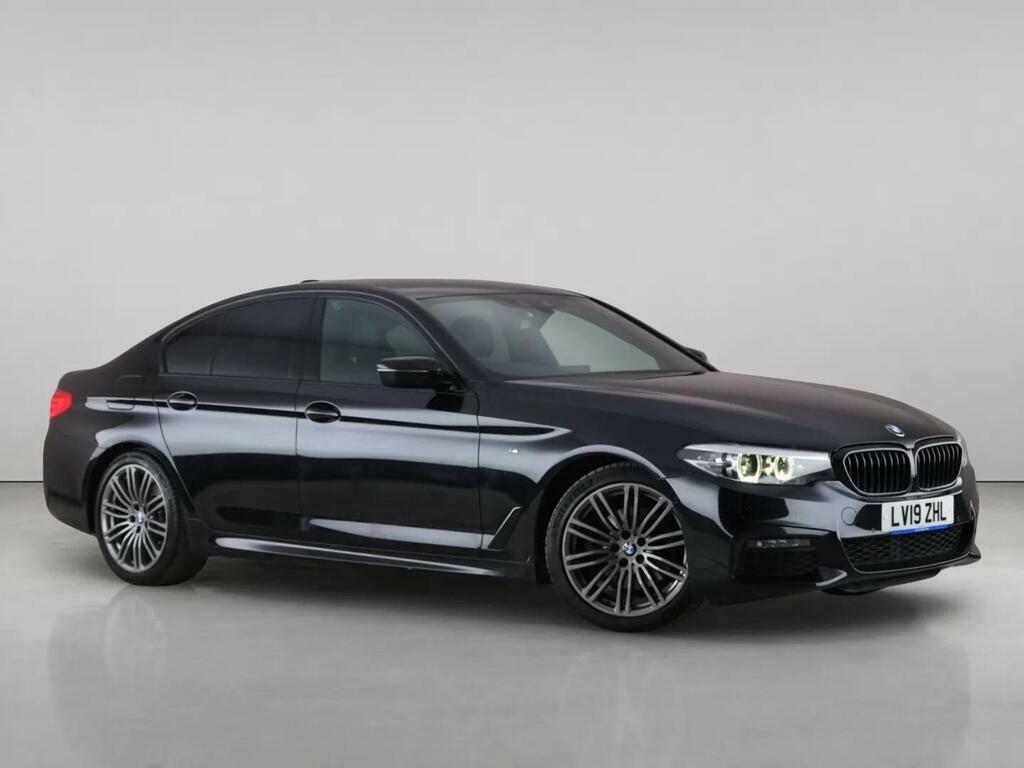 BMW 5 Series 2.0 520D M Sport Euro 6 Ss LV19ZHL Black