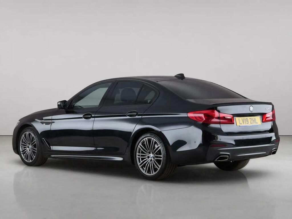 BMW 5 Series 2.0 520D M Sport Euro 6 Ss LV19ZHL Black #6