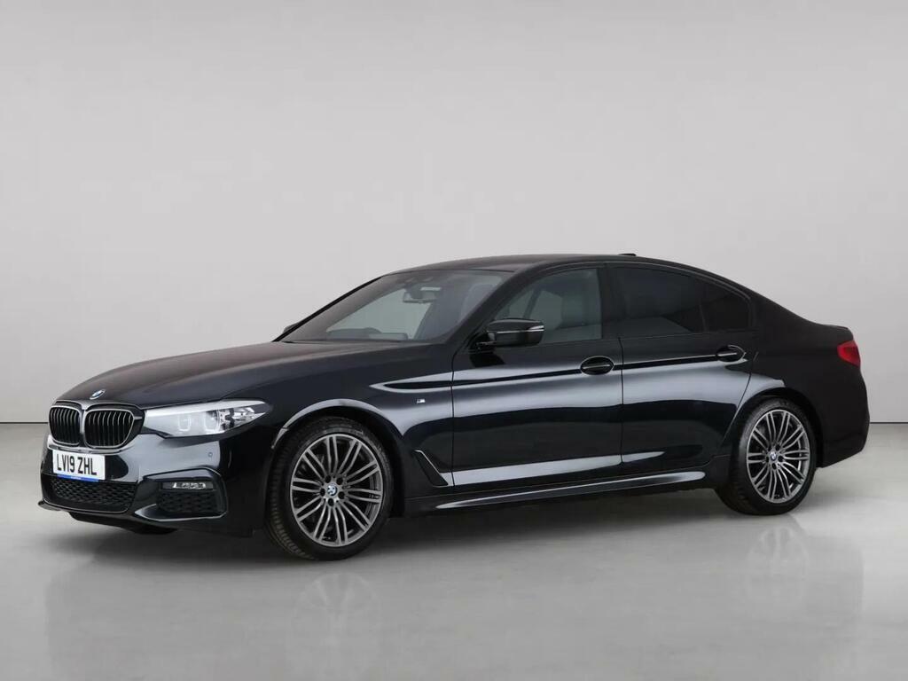 BMW 5 Series 2.0 520D M Sport Euro 6 Ss LV19ZHL Black #2