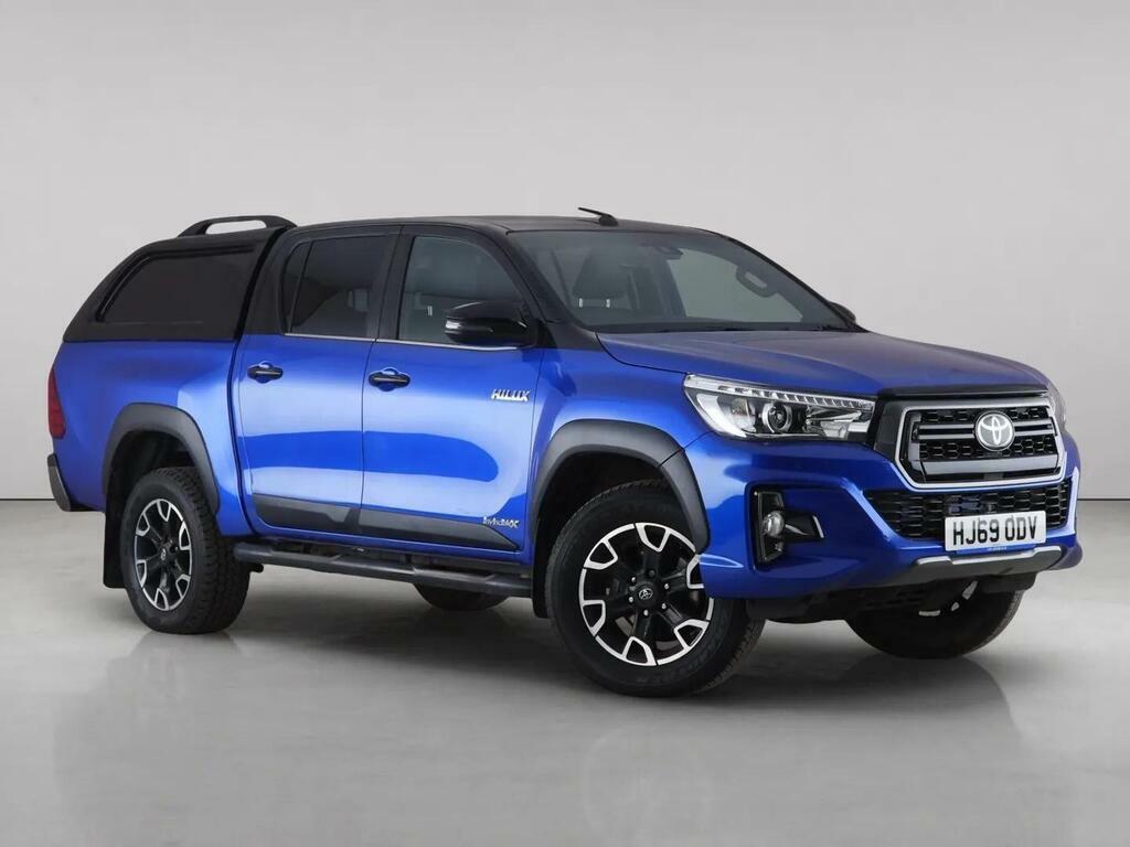Toyota HILUX 2.4 D-4d Invincible X 4Wd Euro 6 Ss T HJ69ODV Blue