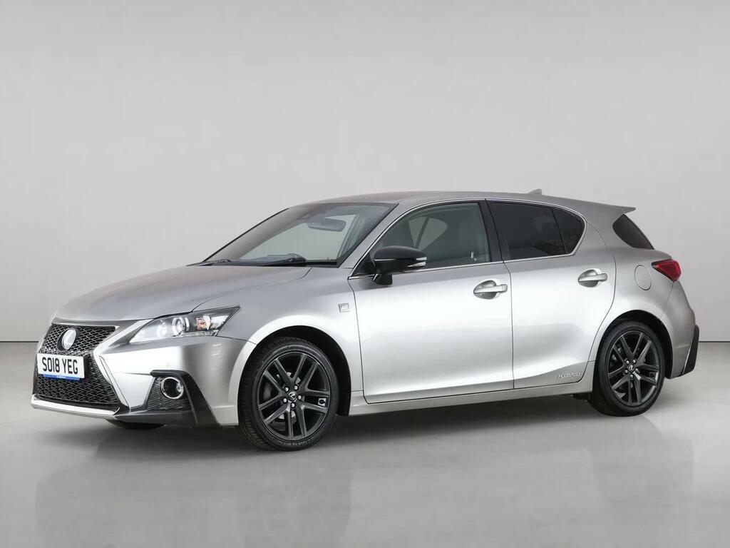 Lexus CT 1.8 200H F Sport Cvt Euro 6 Ss SO18YEG Silver #2