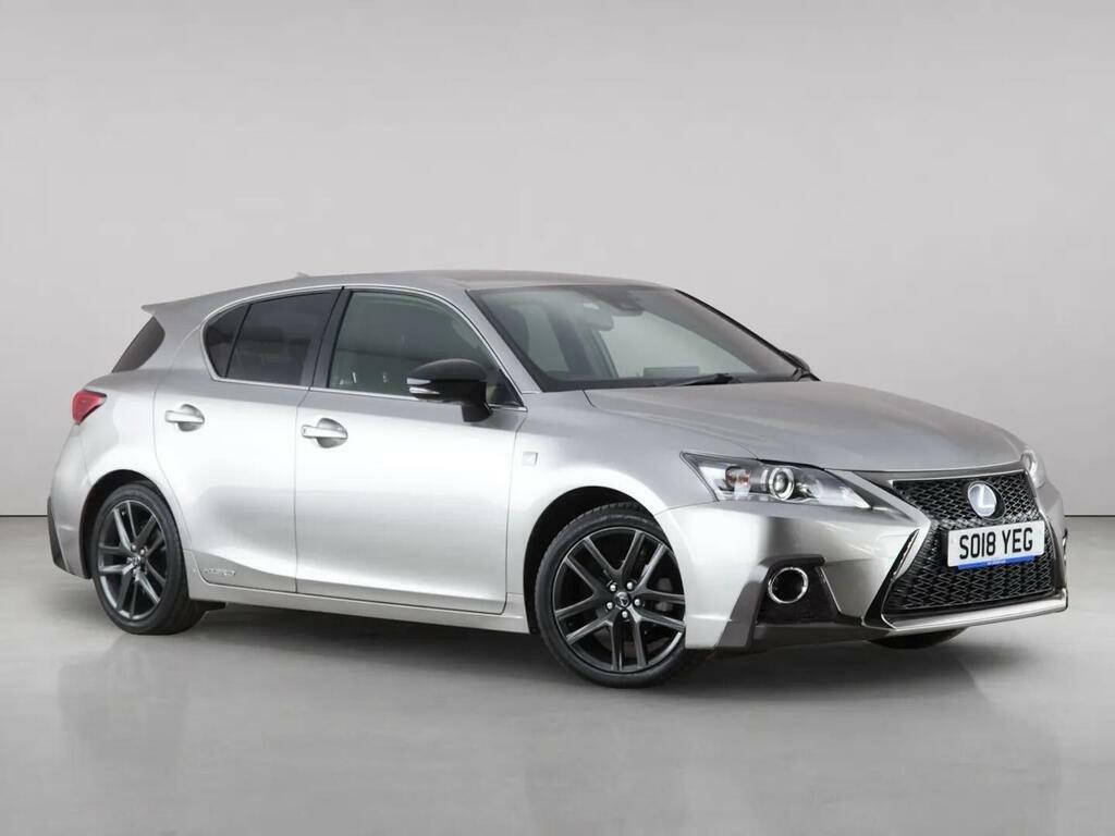 Lexus CT 1.8 200H F Sport Cvt Euro 6 Ss SO18YEG Silver