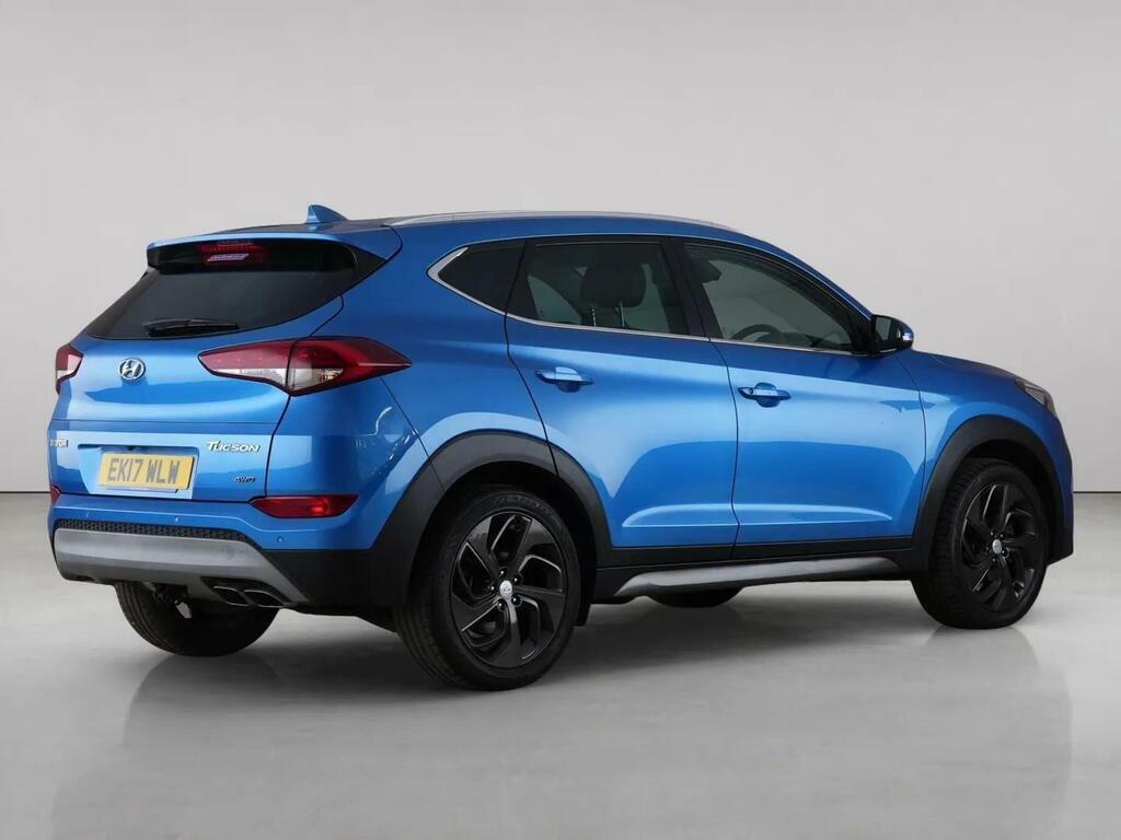 Hyundai Tucson 2.0 Crdi Premium 4Wd Euro 6 Blue #6