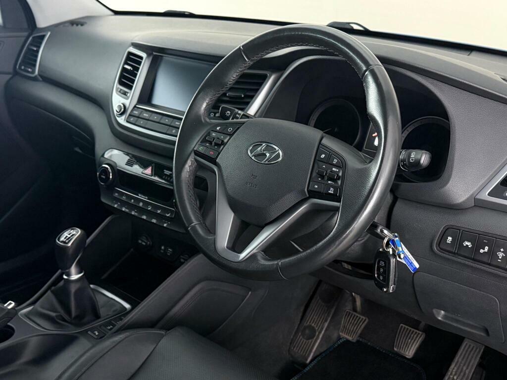 Hyundai Tucson 2.0 Crdi Premium 4Wd Euro 6 Blue #3