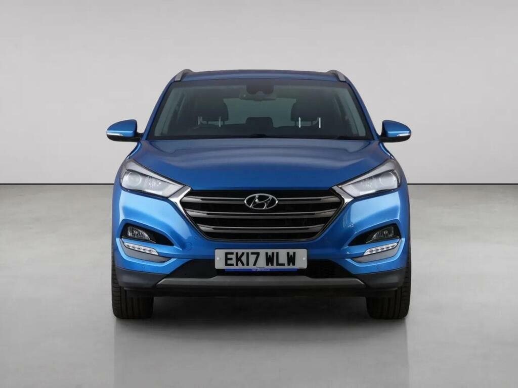 Hyundai Tucson 2.0 Crdi Premium 4Wd Euro 6 Blue #5