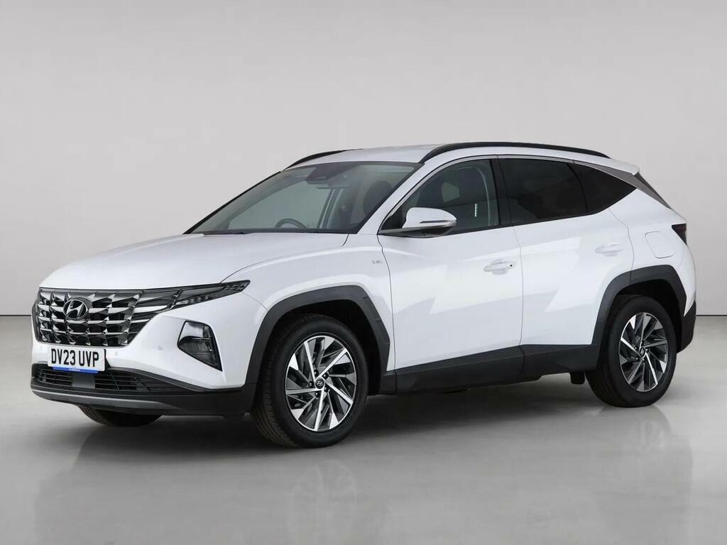 Hyundai Tucson 1.6 T-gdi Mhev Premium Dct Euro 6 Ss DV23UVP White #2