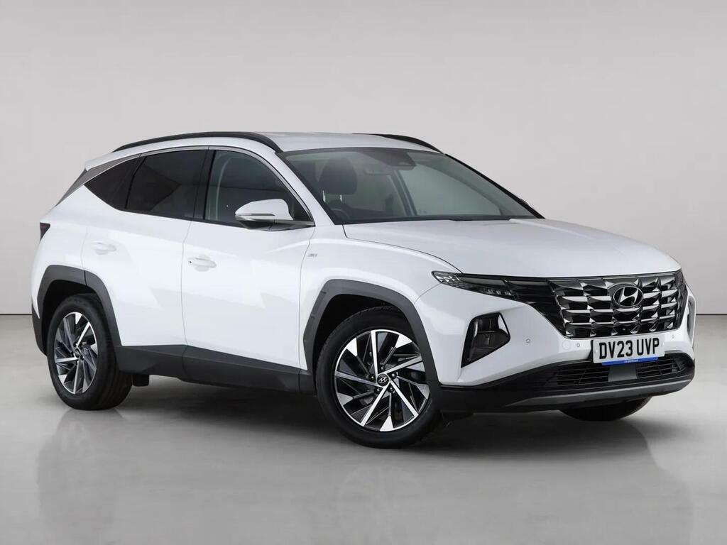 Hyundai Tucson 1.6 T-gdi Mhev Premium Dct Euro 6 Ss White