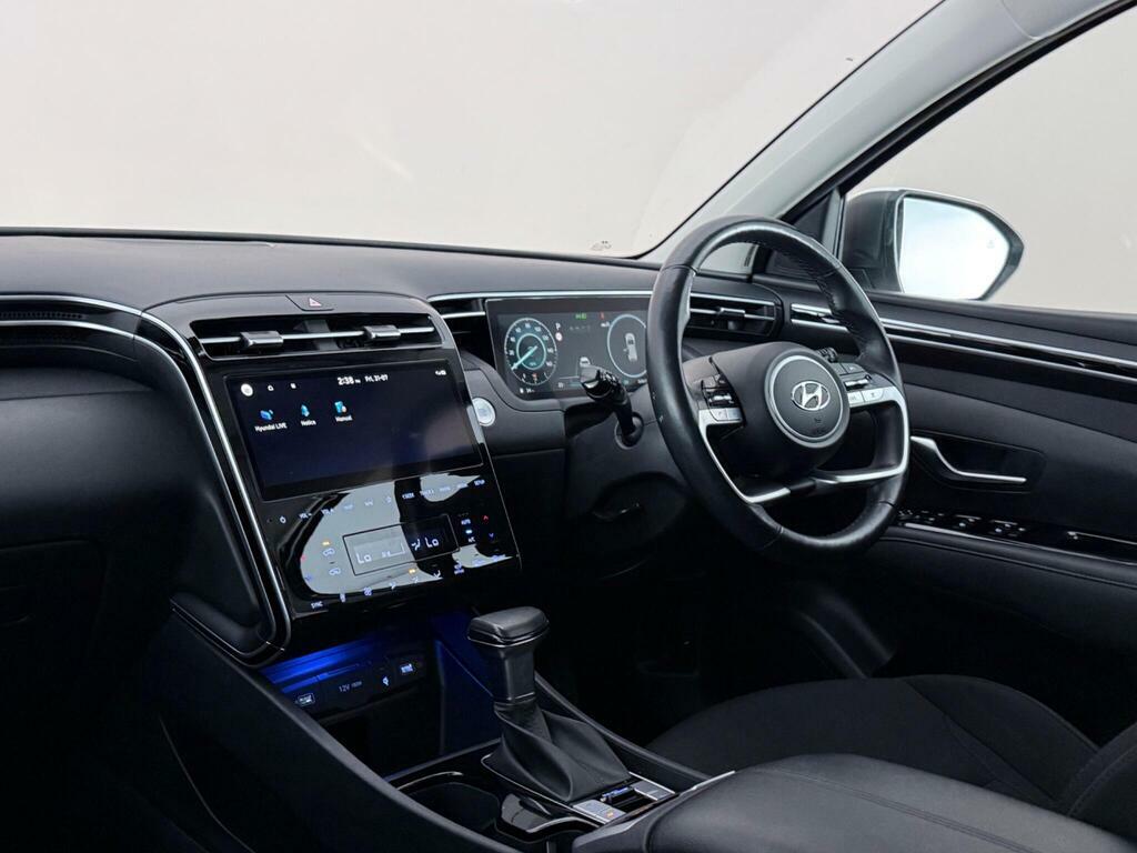 Hyundai Tucson 1.6 T-gdi Mhev Premium Dct Euro 6 Ss DV23UVP White #4