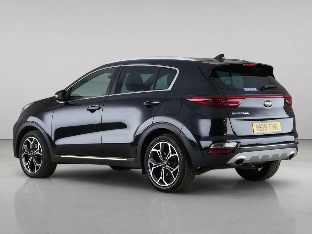 Kia Sportage 1.6 Crdi Gt-line Dct Euro 6 Ss RE19TYK Black #6