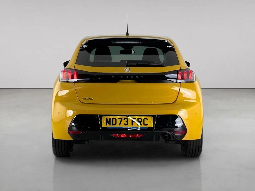 Peugeot 208 1.2 Puretech Allure Premium Euro 6 Ss MD73FRC Yellow #5