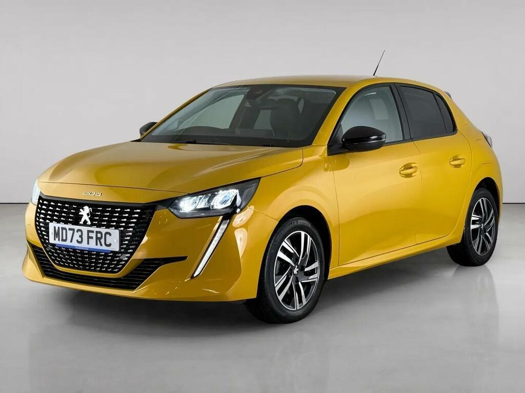 Peugeot 208 1.2 Puretech Allure Premium Euro 6 Ss MD73FRC Yellow #2
