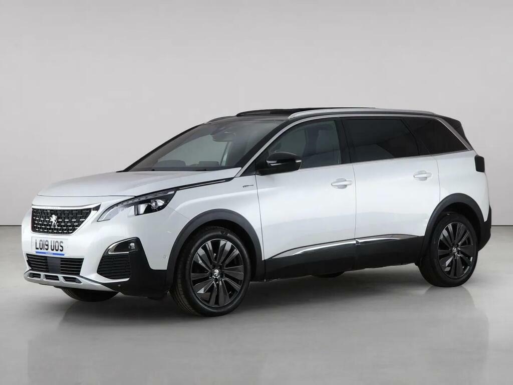 Peugeot 5008 1.6 Puretech Gt Line Premium Eat Euro 6 Ss White #2