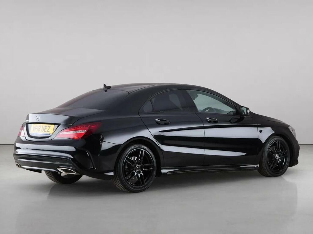 Mercedes-Benz CLA Class 2.1 Cla220d Amg Line Coupe 7G-dct Euro 6 Ss WF18UEZ Black #6