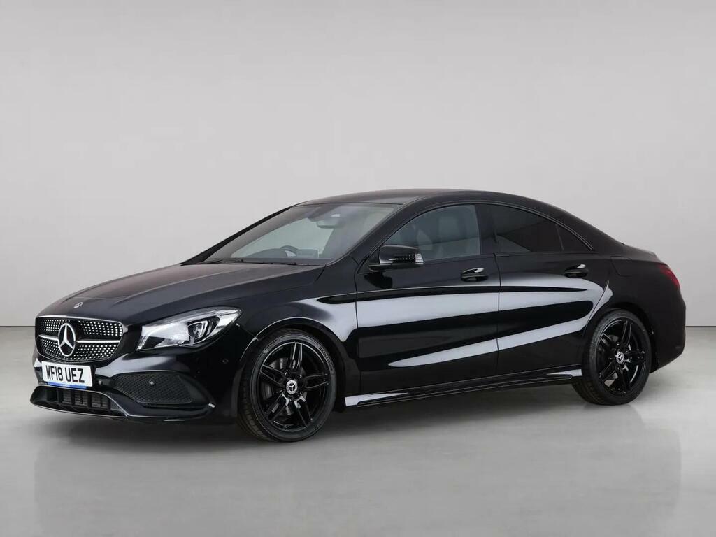 Mercedes-Benz CLA Class 2.1 Cla220d Amg Line Coupe 7G-dct Euro 6 Ss WF18UEZ Black #2