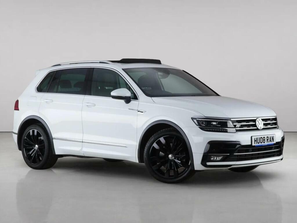 Volkswagen Tiguan 2.0 Tsi R-line Dsg 4Motion Euro 6 Ss White