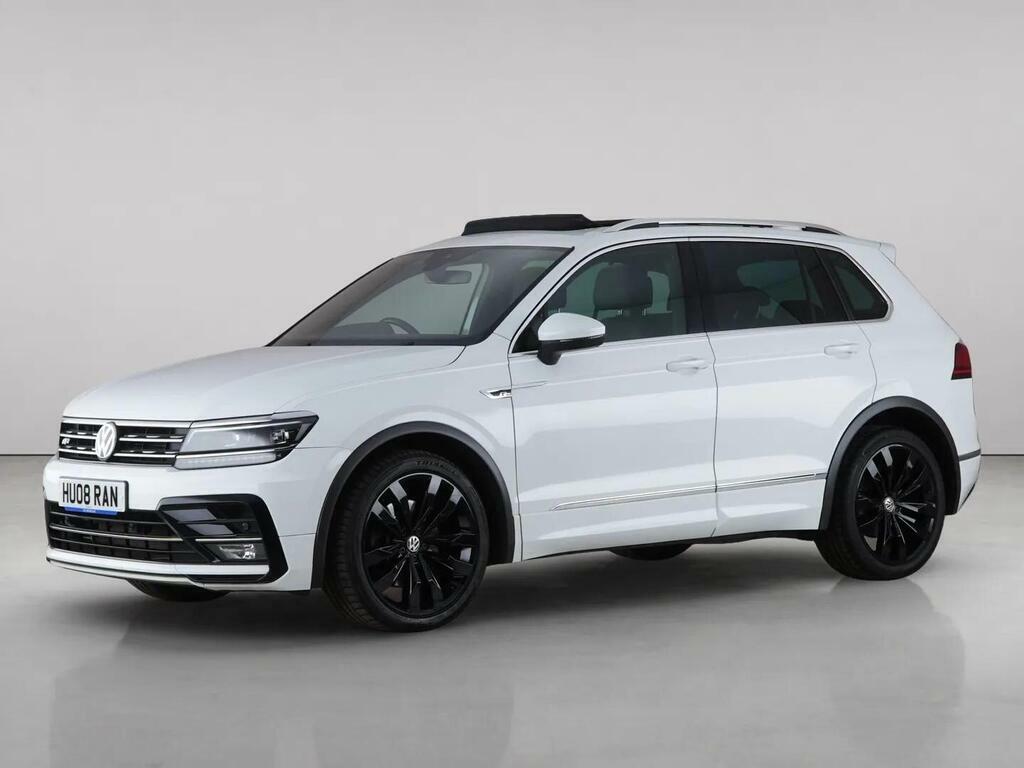 Volkswagen Tiguan 2.0 Tsi R-line Dsg 4Motion Euro 6 Ss White #2