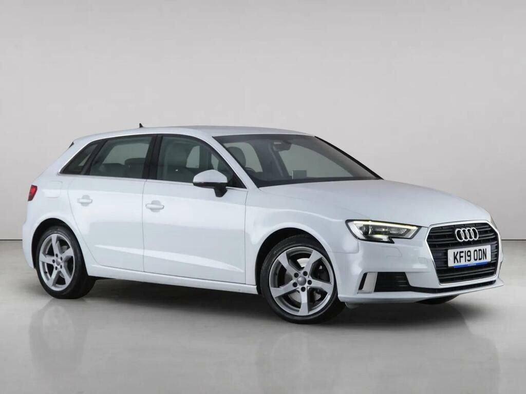 Audi A3 2.0 Tdi 35 Sport Sportback S Tronic Euro 6 Ss 5 White