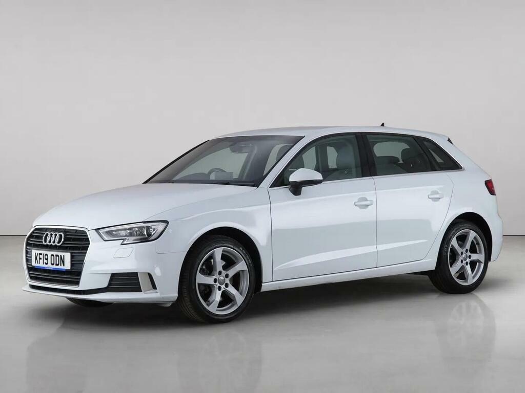 Audi A3 2.0 Tdi 35 Sport Sportback S Tronic Euro 6 Ss 5 White #2