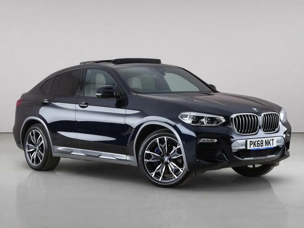 BMW X4 2.0 20D M Sport X Xdrive Euro 6 Ss PK68NKT Black