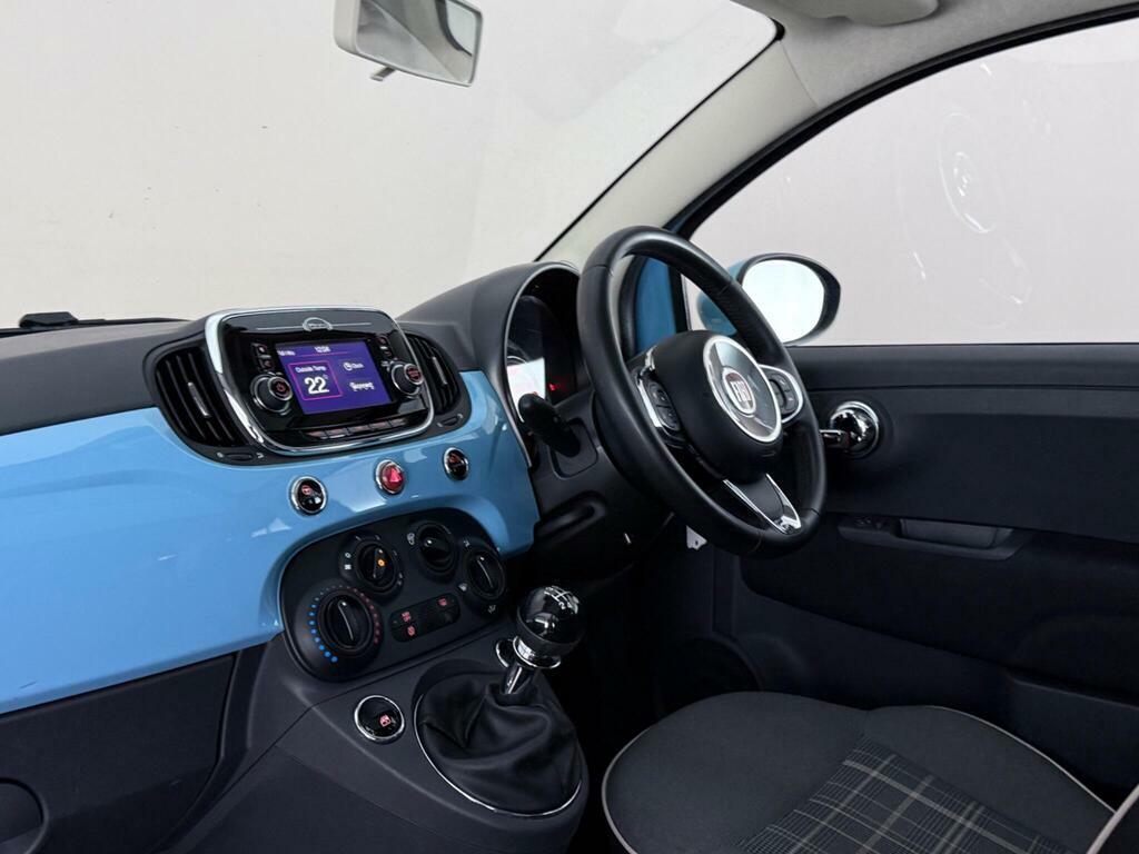 Fiat 500 1.2 Lounge Euro 6 Ss Blue #4