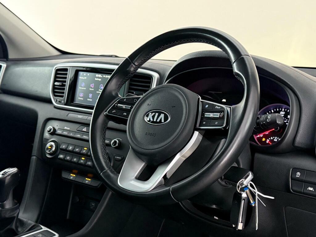 Kia Sportage 1.6 Gdi 2 Euro 6 Ss MD69JHE White #3