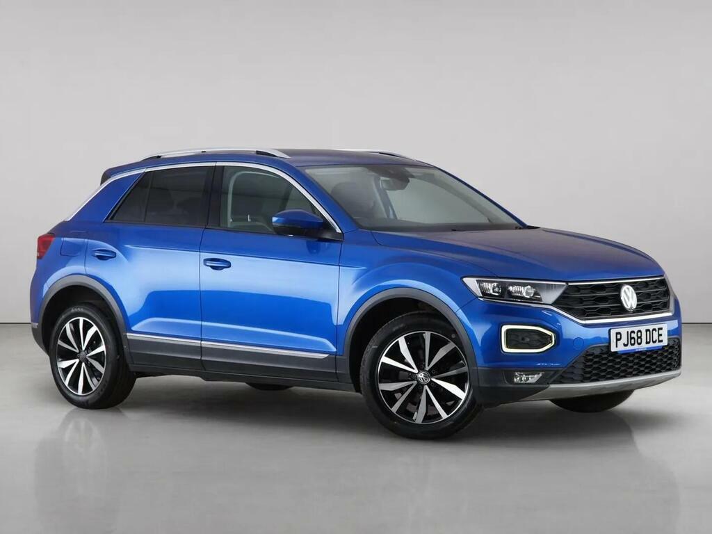 Volkswagen T-Roc 1.0 Tsi Sel Euro 6 Ss PJ68DCE Blue