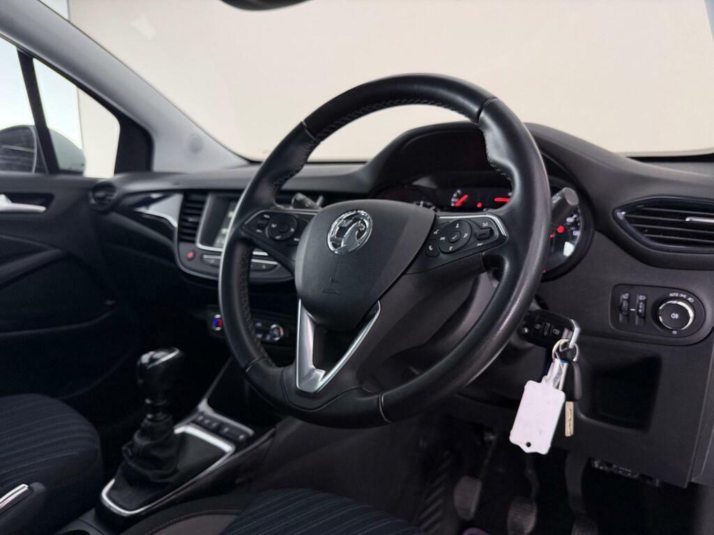 Vauxhall Crossland X 1.2 Turbo Sport Euro 6 Ss FH69JXB Black #3