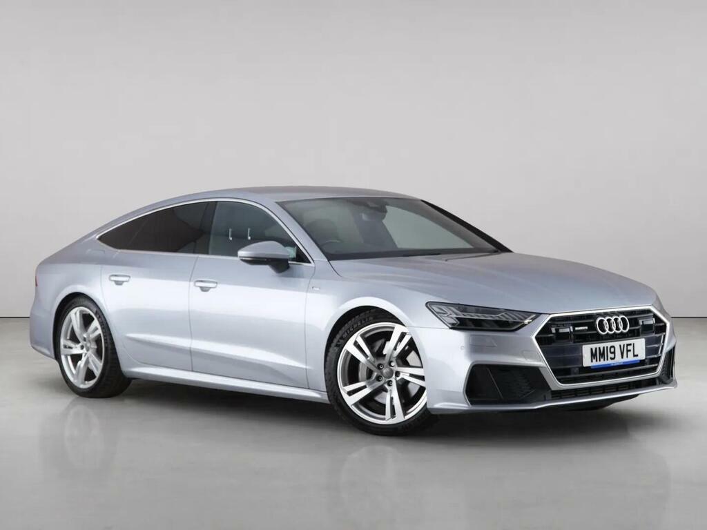 Audi A7 3.0 Tdi V6 50 S Line Sportback Tiptronic Quattro E Silver