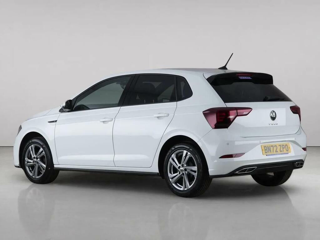 Volkswagen Polo 1.0 Tsi R-line Dsg Euro 6 Ss BN72ZPO White #6