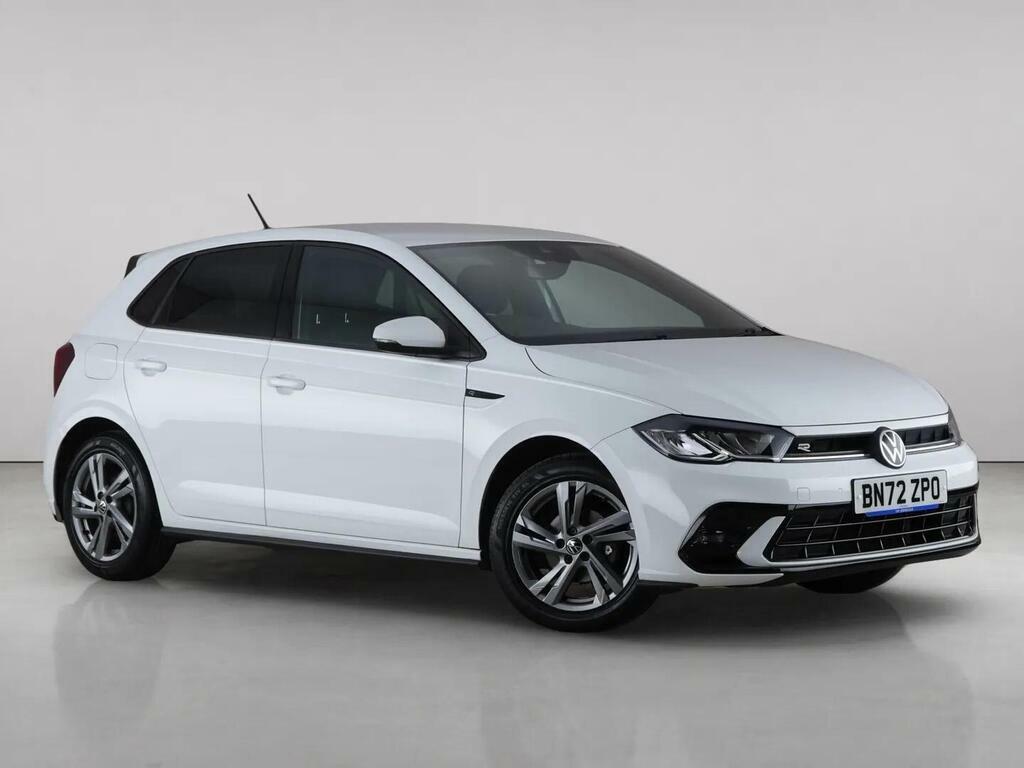 Volkswagen Polo 1.0 Tsi R-line Dsg Euro 6 Ss BN72ZPO White