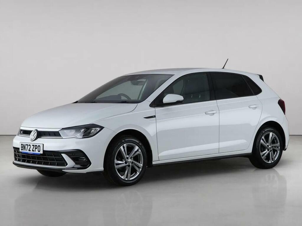 Volkswagen Polo 1.0 Tsi R-line Dsg Euro 6 Ss BN72ZPO White #2