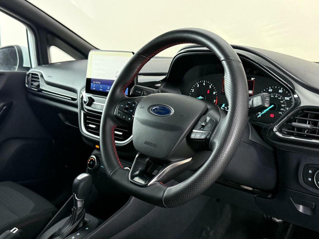 Ford Fiesta 1.0T Ecoboost Mhev St-line Dct Euro 6 Ss HK22XBG White #3
