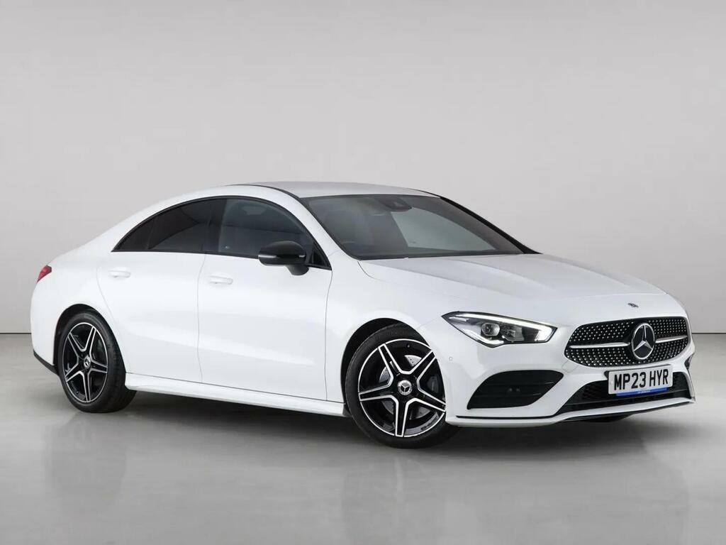 Mercedes-Benz CLA Class 1.3 Cla200 Amg Line Executive Coupe 7G-dct Euro White