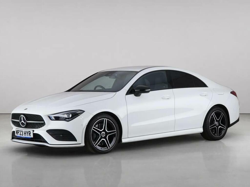Mercedes-Benz CLA Class 1.3 Cla200 Amg Line Executive Coupe 7G-dct Euro MP23HYR White #2