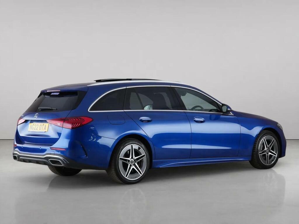 Mercedes-Benz C Class 2.0 C300e 25.4Kwh Amg Line Premium Plus G-tronic NG22OTA Blue #4